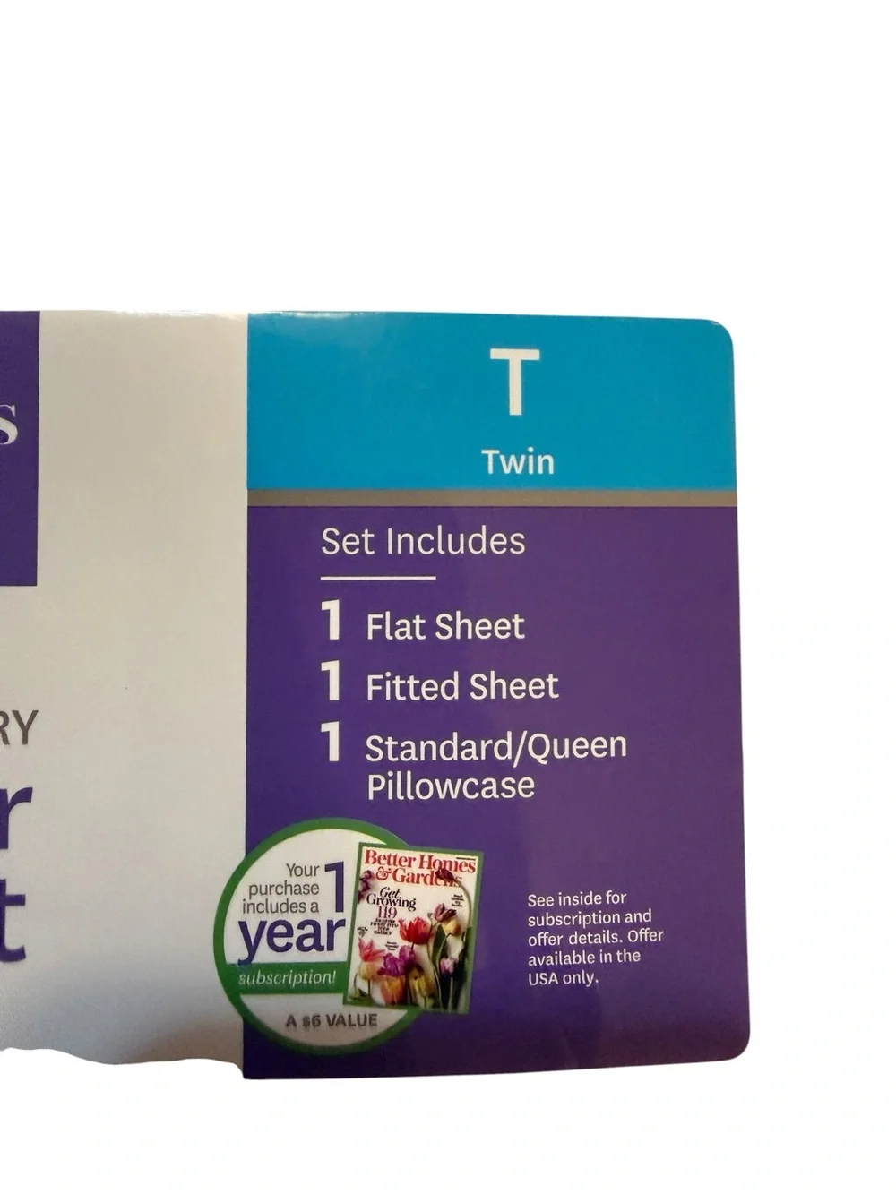 Better Homes And Gardens Twin Embroidered Luxury Microfiber Sheet Set - white